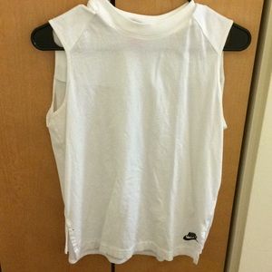 White Nike tank top